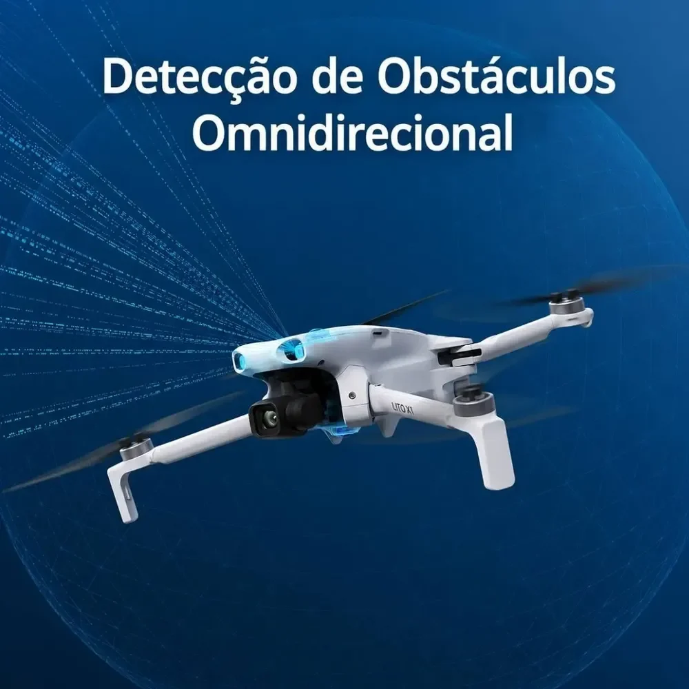 DJI Lito X1: detecção de obstáculos omnidirecional