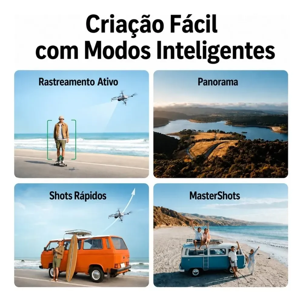 DJI Lito X1: modos inteligentes de gravação