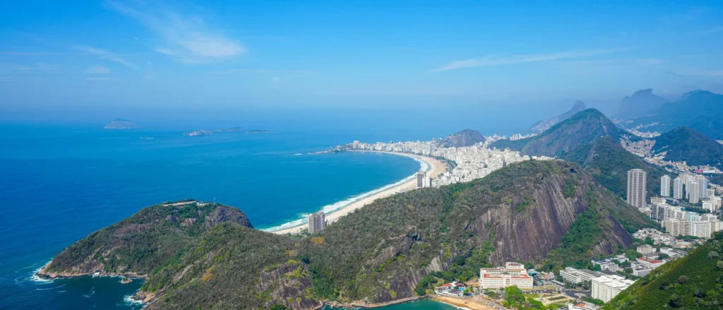 Orla do Rio de Janeiro vista do alto